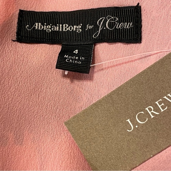 ABIGAIL BORG for J.‎ CREW NWOT Silk Slip Skirt - Picture 7 of 10
